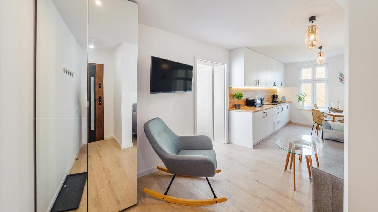 Apartamenty Sun & Snow Ustka Centrum - Centrum, Blisko Plazy Kültér fotó