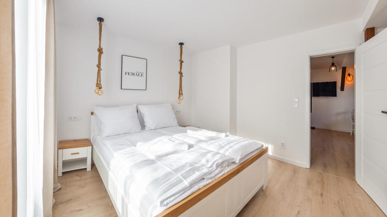 Apartamenty Sun & Snow Ustka Centrum - Centrum, Blisko Plazy Kültér fotó